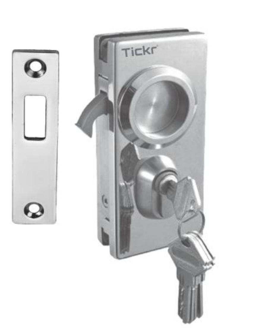 Tickr Tch 8585 Sliding Single Door Lock