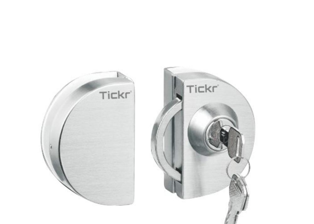 Tickr Tch 8578 Glass To Glass Lock (only Kay)