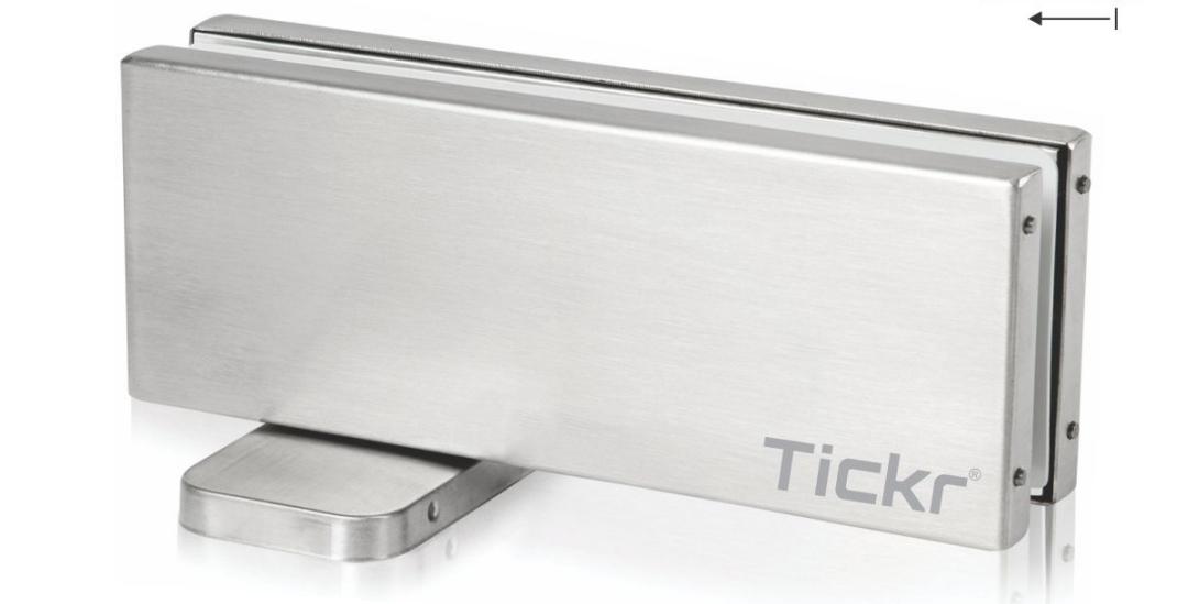 Tickr Tch-100 Hydraulic Floor Hings