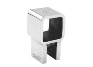 Tickr Tch 8461 Rod To Glass Square Connector