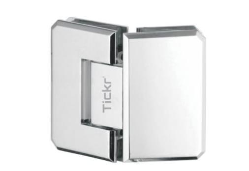 Tickr Tch-8428 Glass to Glass 135" Hinge