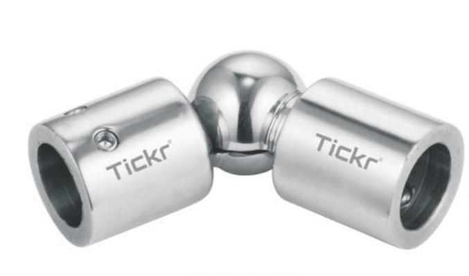 Tickr Tch 8457 Rod To Rod Round Connector