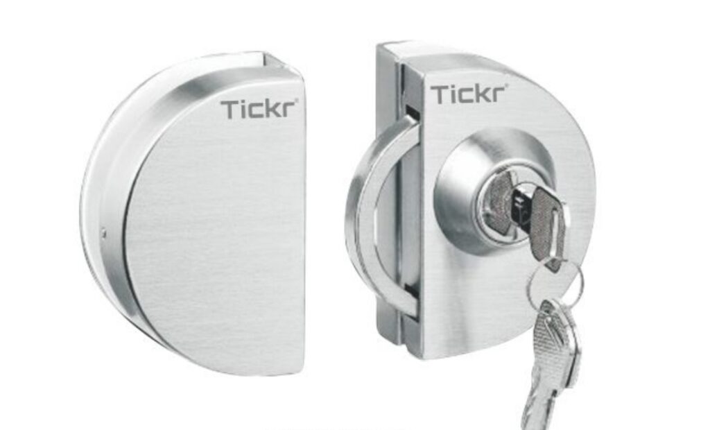 Tickr Tch 8578 Glass To Glass Lock (only Kay)