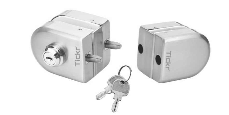 Tickr Tch 8564 Glass To Glass Lock ( Pin Lock)