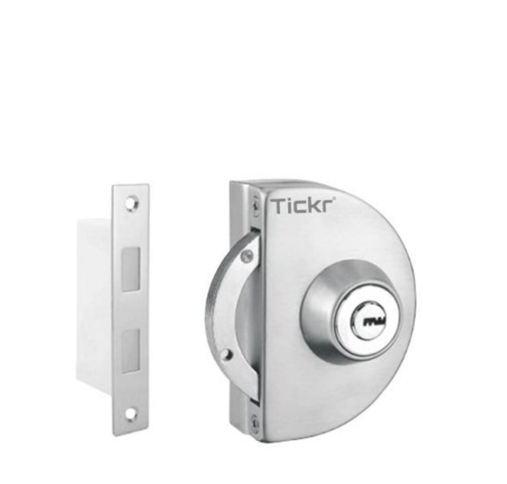 Tickr Tch 8579 Wall To Glass Lock (Only Key)