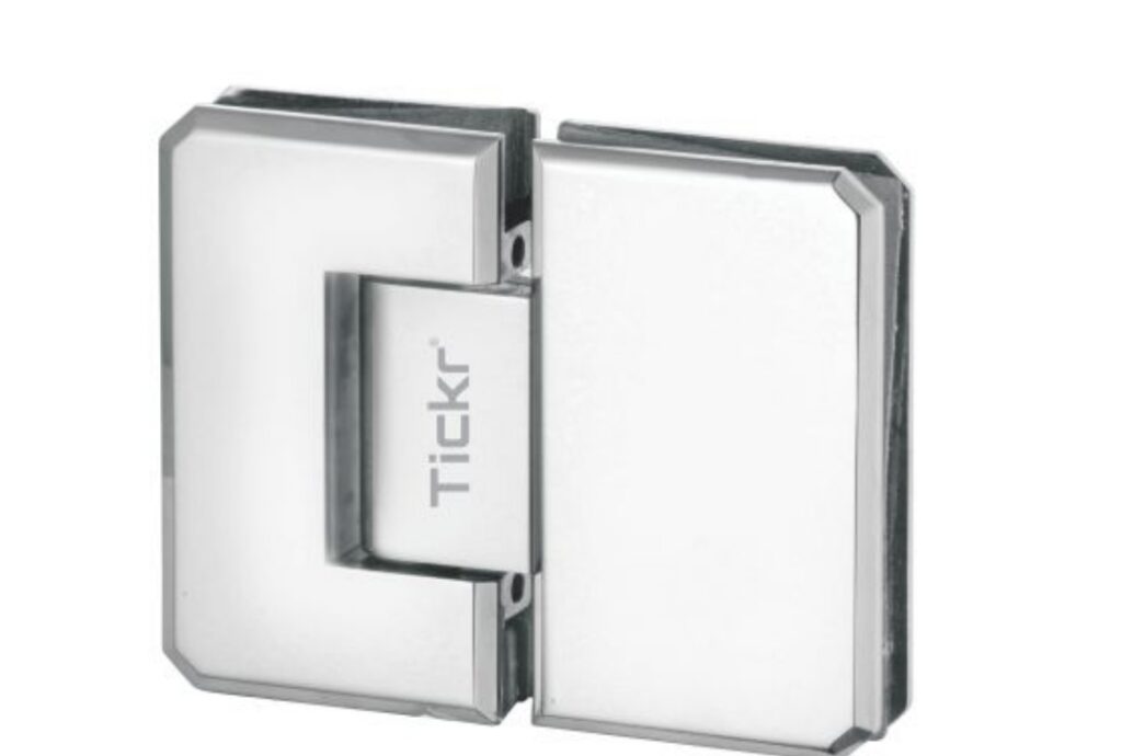 Tickr Tch-8427 Glass to Glass 180" Hinge