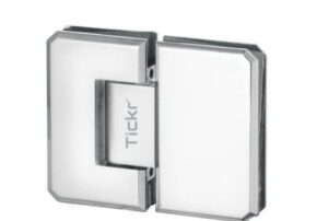 Tickr Tch-8427 Glass to Glass 180" Hinge